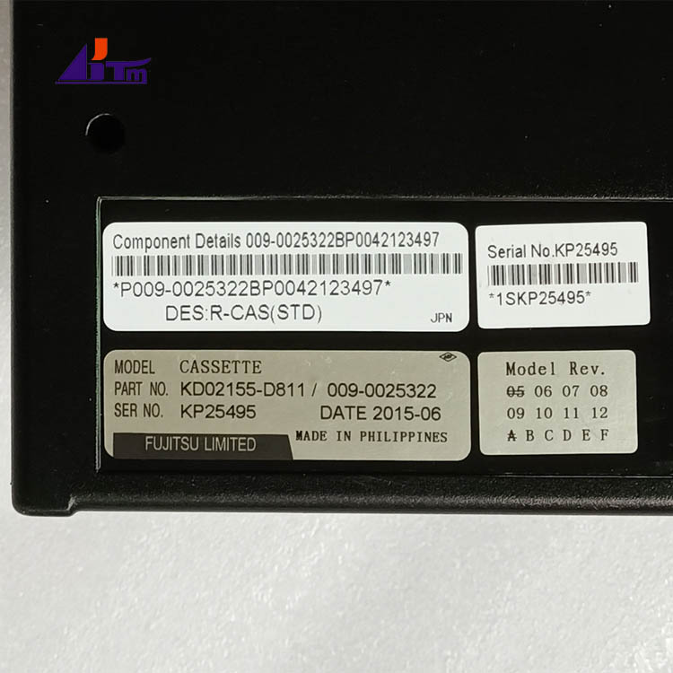 009-0025322 KD02155-D811 Cassete de Reciclagem NCR SelfServ 6674