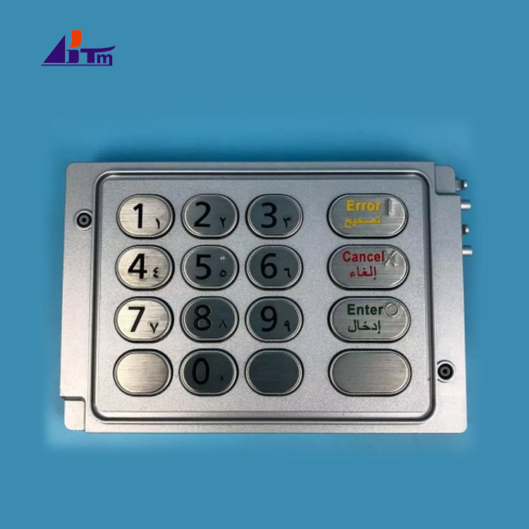 Peças de máquinas ATM NCR U EPP 3 teclado versão árabe 4450745409 445-0745409