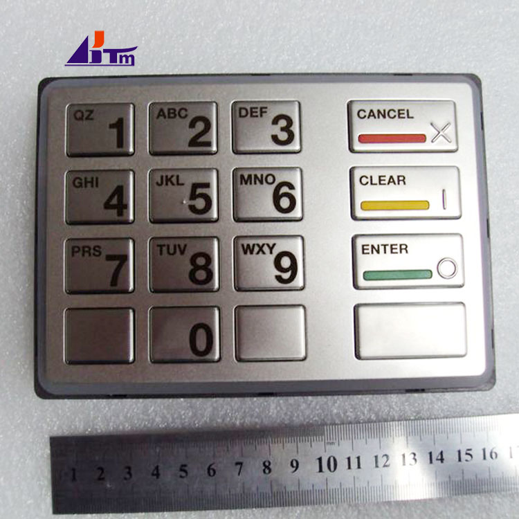 Peças de máquinas ATM Teclado Inglês Diebold EPP5 49-216686-000A 49216686000A