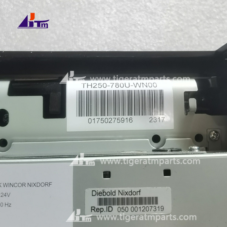 Peças ATM Diebold Nixdorf Wincor TH250 impressora térmica BK USB 01750275916